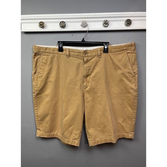 Eddie Bauer Shorts‎ Men's Size 48T Classic Khaki Twill Outdoors Fishing Hiking - Picture 1 of 10